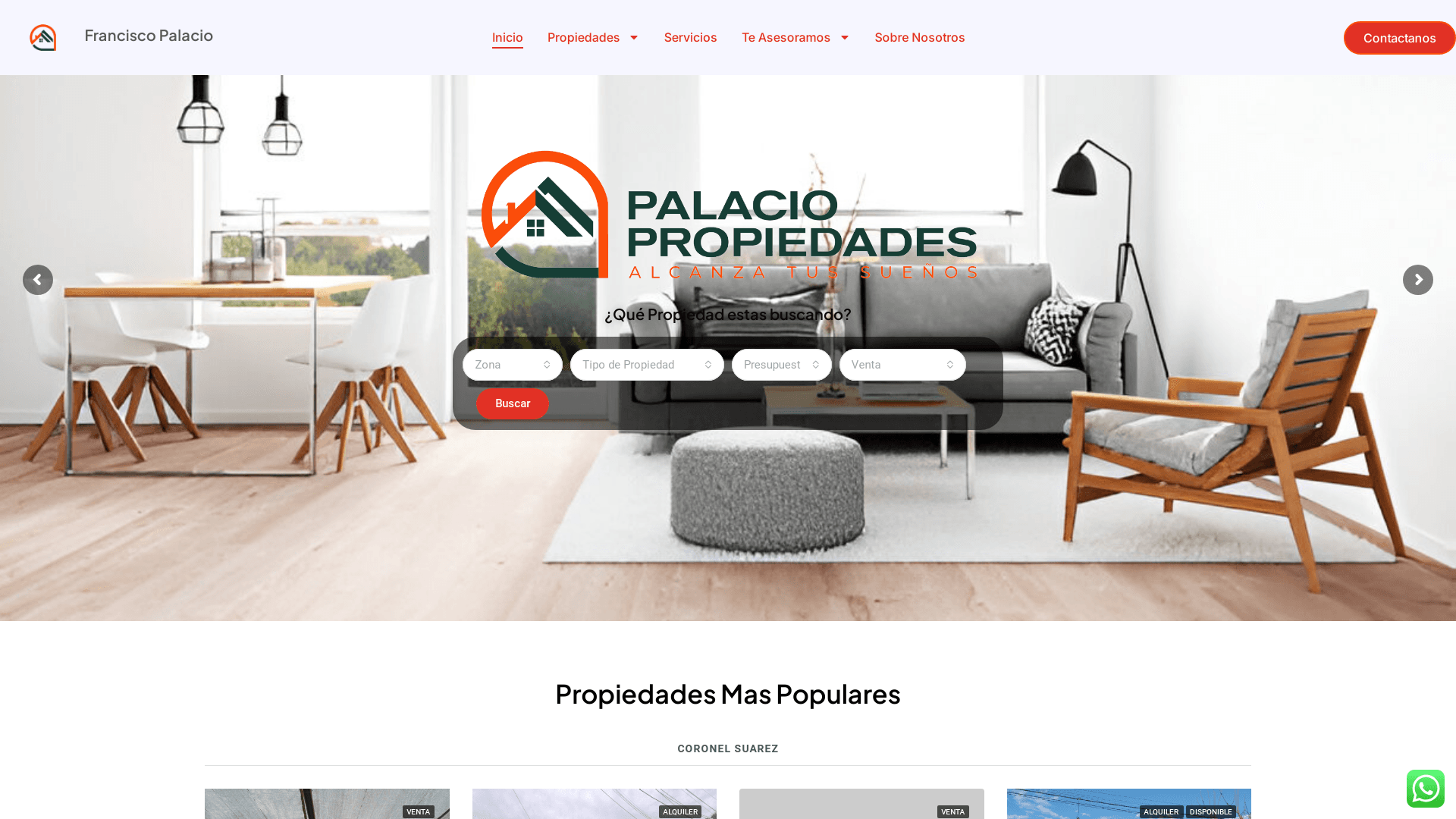 Palacio Propiedades project screenshot